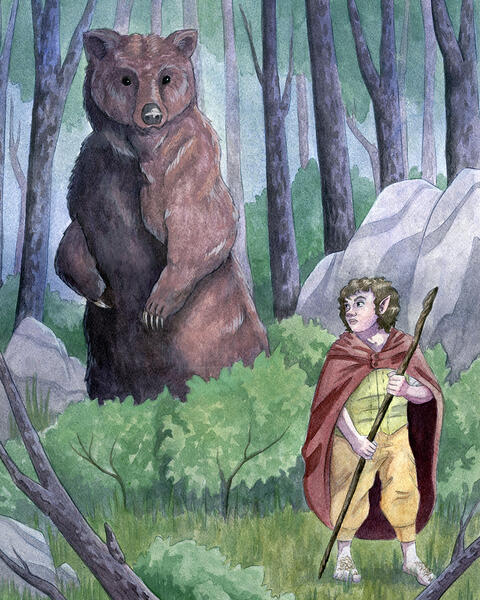 Bilbo and Beorn
